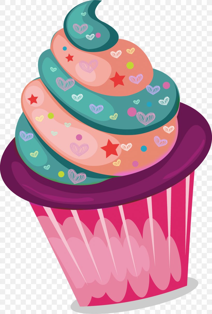 Cupcake Ice Cream Bakery Clip Art, PNG, 1103x1636px, Cupcake, Baked Goods, Bakery, Baking, Baking Cup Download Free