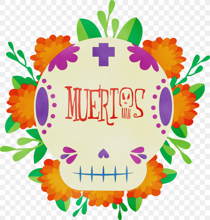 Floral Design, PNG, 2869x3000px, D%c3%ada De Muertos, Cut Flowers, Day Of The Dead, Drawing, Floral Design Download Free