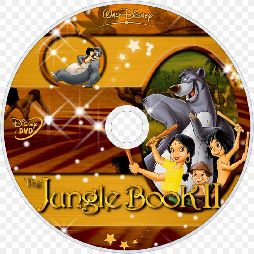 The Jungle Book DVD Blu-ray Disc Film Compact Disc, PNG, 1000x1000px, Jungle Book, Animated Film, Bluray Disc, Book, Compact Disc Download Free