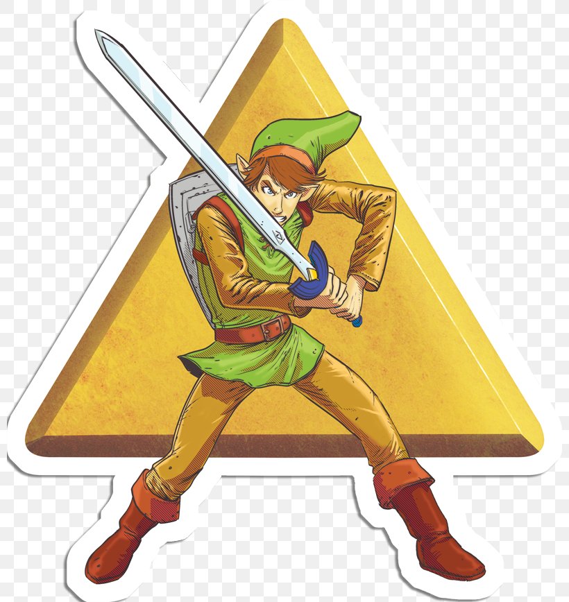 Triforce The Legend Of Zelda Link Sticker, PNG, 800x868px, Triforce, Art, Cartoon, Cold Weapon, Concept Art Download Free