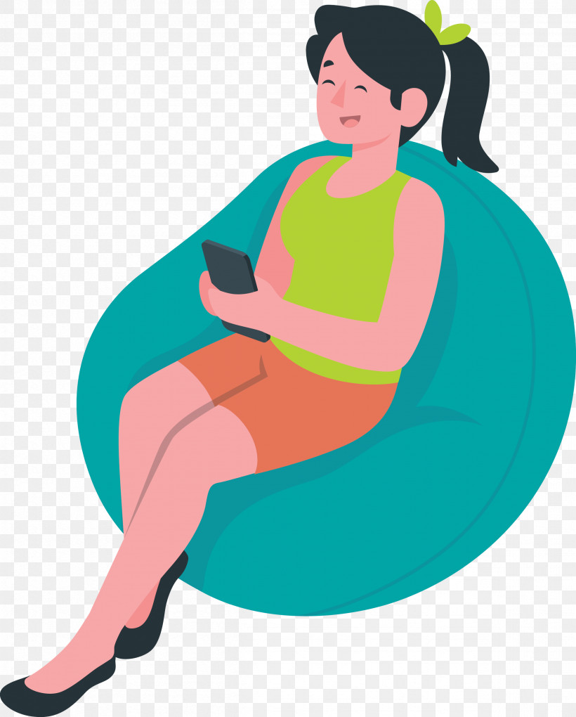 Girl Playing Mobile Phone, PNG, 2411x3000px, Girl Playing Mobile Phone, Behavior, Character, Character Created By, Green Download Free