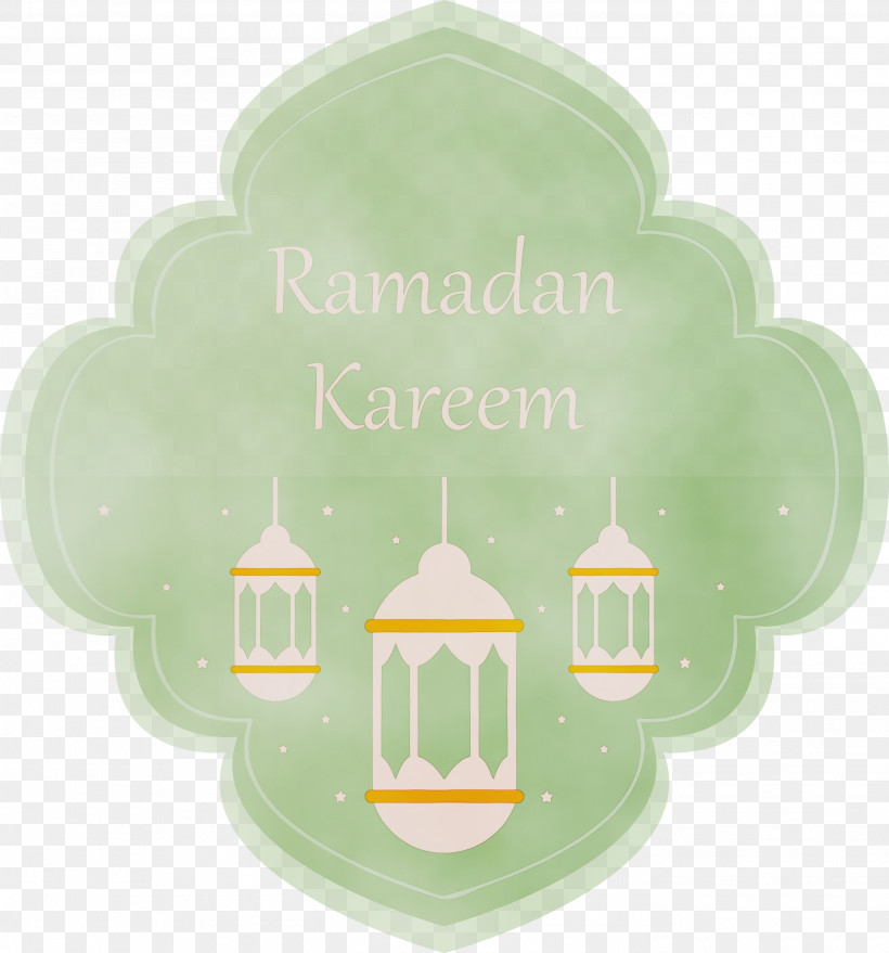 Green Font Cup Tableware Meter, PNG, 2796x3000px, Ramadan Kareem, Cup, Green, Meter, Paint Download Free