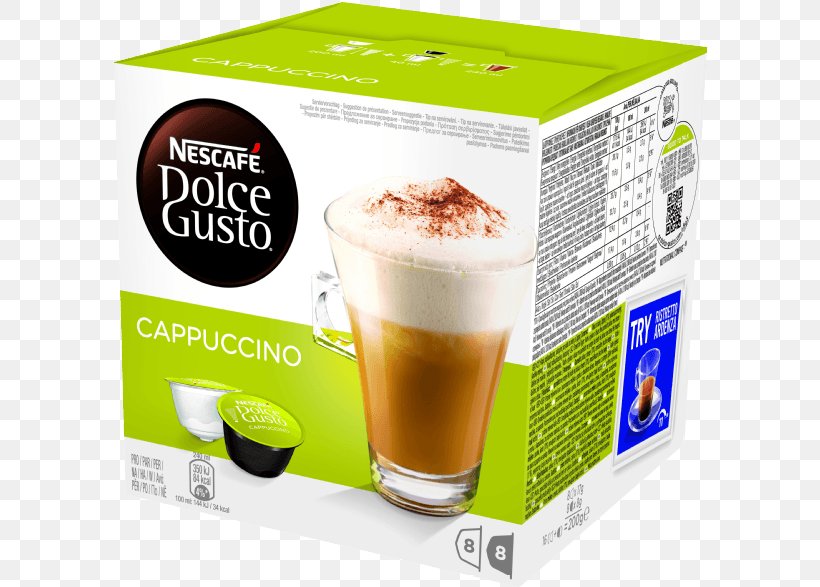 Dolce Gusto Cappuccino Coffee Latte Lungo, PNG, 786x587px, Dolce Gusto, Brand, Cafe Au Lait, Cappuccino, Coffee Download Free