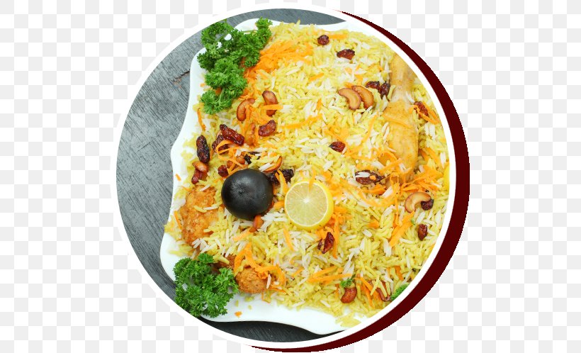 Kabsa Hyderabadi Biryani Pilaf Arab Cuisine, PNG, 509x498px, Kabsa, Arab Cuisine, Arabs, Asian Food, Biryani Download Free