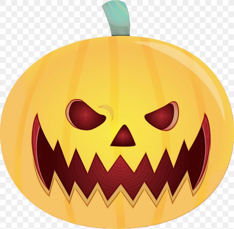 Pumpkin, PNG, 1024x1004px, Watercolor, Calabaza, Cucurbita, Facial Expression, Fruit Download Free