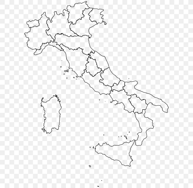 Regions Of Italy Vector Map Clip Art, PNG, 620x800px, Regions Of Italy, Area, Black And White, Blank Map, Flag Of Italy Download Free