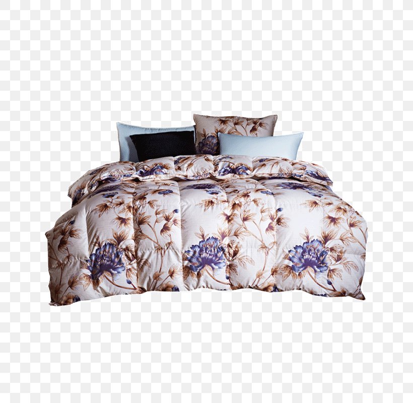 Bed Frame Hotel Down Feather Pillow, PNG, 800x800px, Duvet, Bed, Bed Frame, Bed Sheet, Bed Sheets Download Free