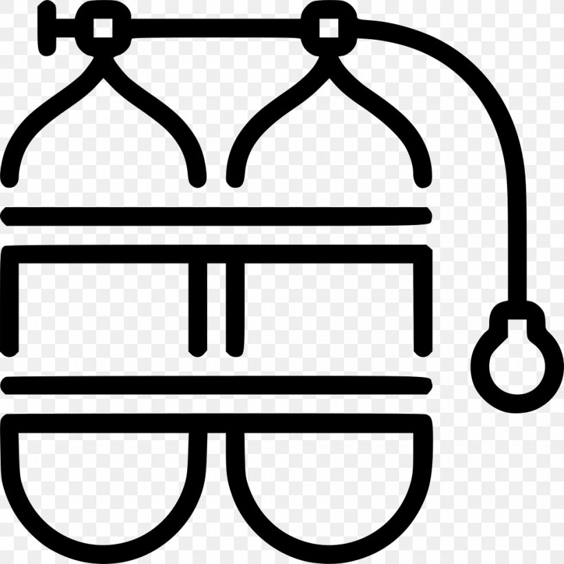 Oxygen Tank Clip Art, PNG, 980x980px, Oxygen Tank, Area, Black, Black And White, Footage Download Free