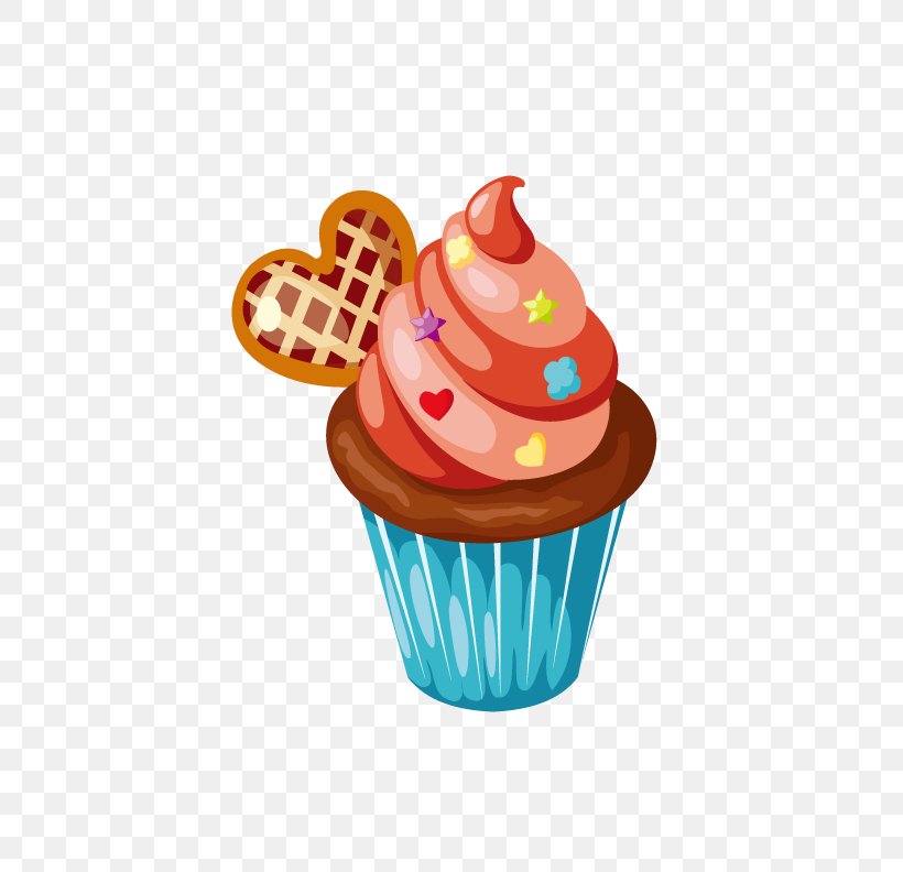 Cupcake Muffin Tart Clip Art, PNG, 612x792px, Cupcake, Baking Cup, Cake, Candy, Chocolate Download Free