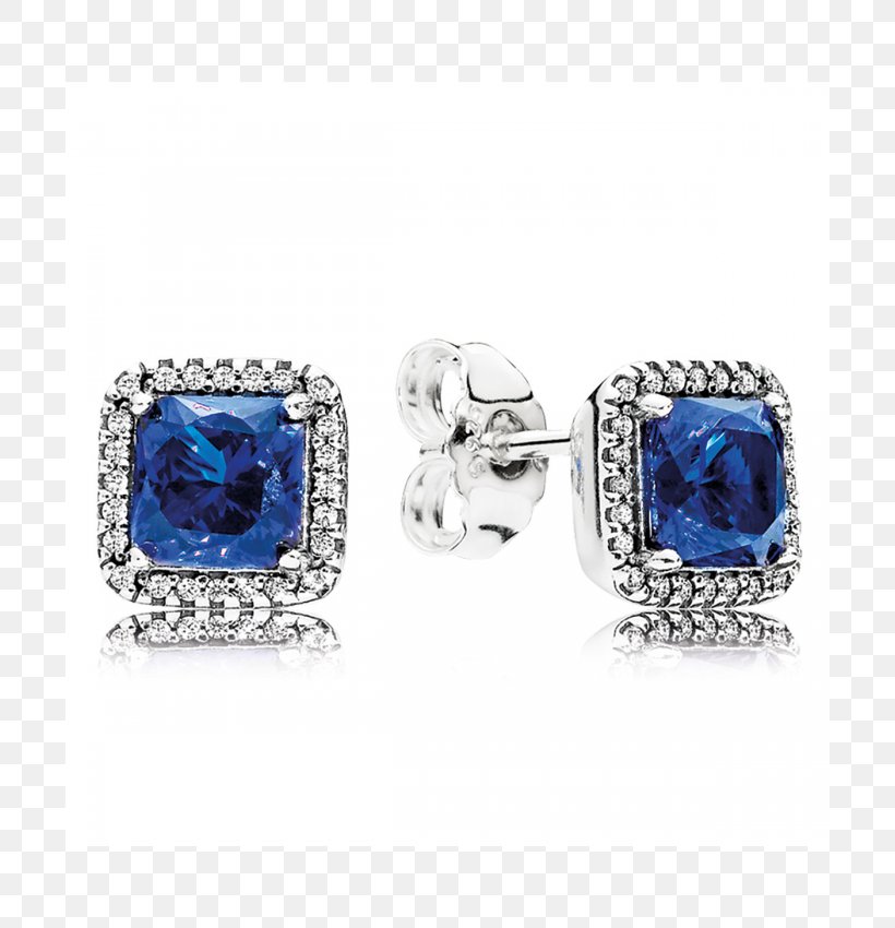 Earring Pandora Jewellery Blue Cubic Zirconia, PNG, 700x850px, Earring, Bling Bling, Blue, Body Jewelry, Bracelet Download Free