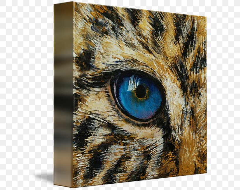 Canvas Print Whiskers Tiger Painting, PNG, 608x650px, Canvas Print, Abstract Art, Acrylic Paint, Art, Big Cats Download Free