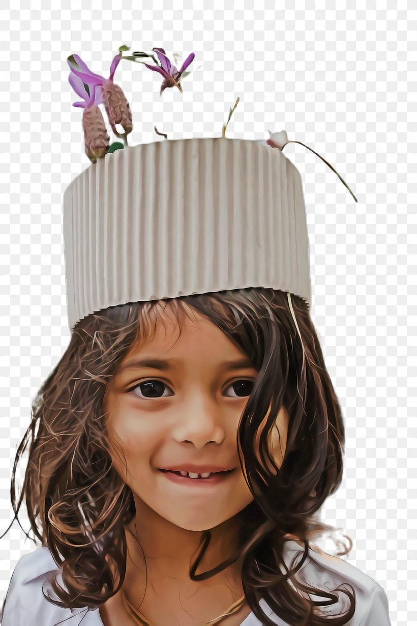 Cartoon Party Hat, PNG, 1632x2448px, Girl, Boiling, Brown Hair, Cap, Chef Download Free