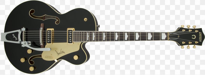 Gretsch Electric Guitar Bigsby Vibrato Tailpiece Semi-acoustic Guitar, PNG, 2400x881px, Gretsch, Acoustic Electric Guitar, Acoustic Guitar, Archtop Guitar, Bass Guitar Download Free