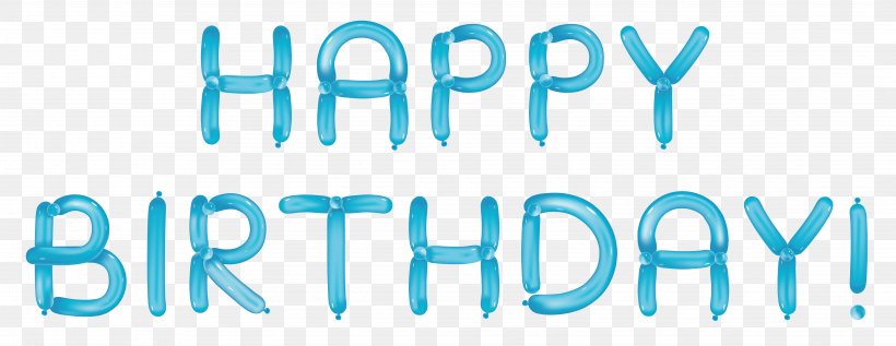 Birthday Cake Happy Birthday To You Clip Art, PNG, 4862x1883px, Birthday Cake, Balloon, Birthday, Blue, Brand Download Free