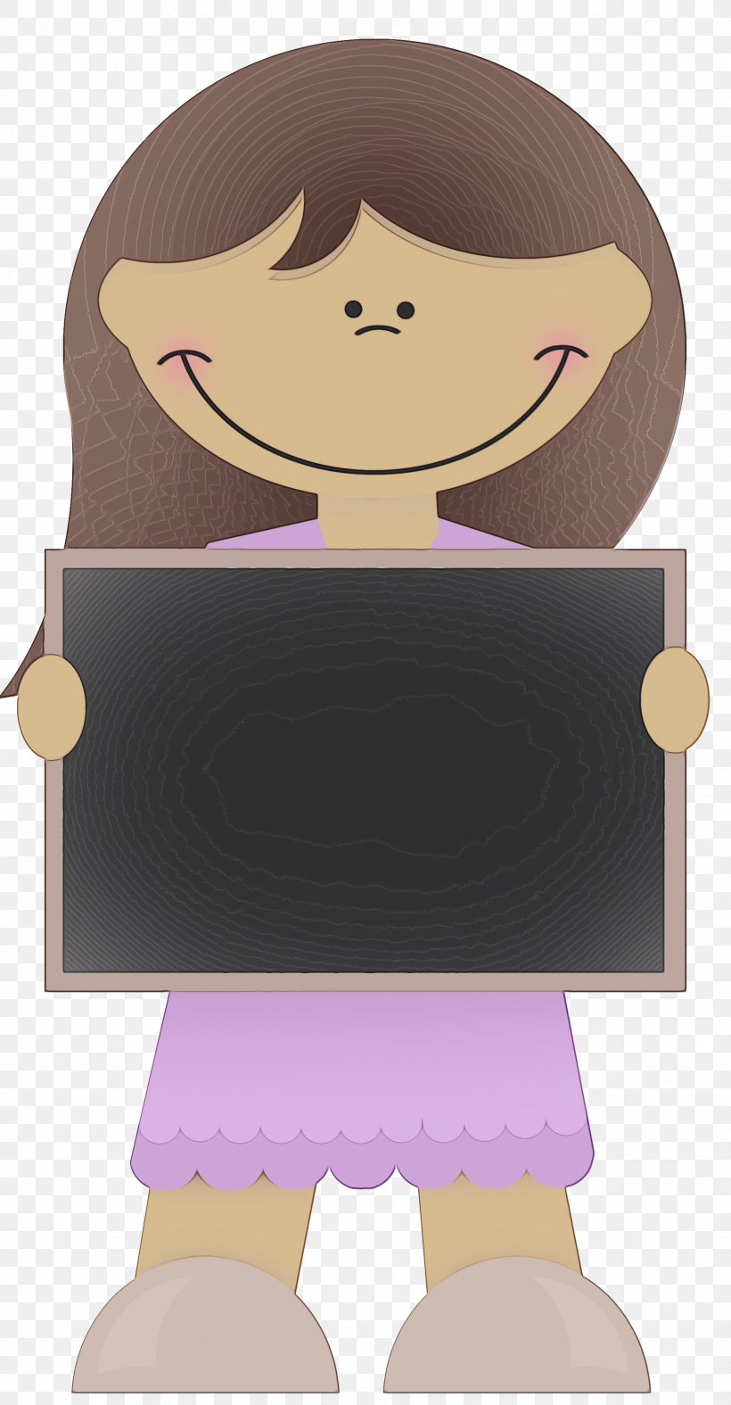 Cartoon Pink Clip Art Blackboard, PNG, 1842x3540px, Watercolor, Blackboard, Cartoon, Paint, Pink Download Free