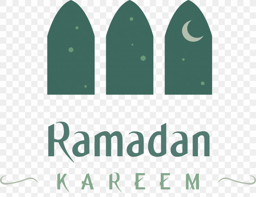 Ramadan Mubarak Ramadan Kareem, PNG, 3000x2316px, Ramadan Mubarak, Green, Logo, Ramadan Kareem Download Free