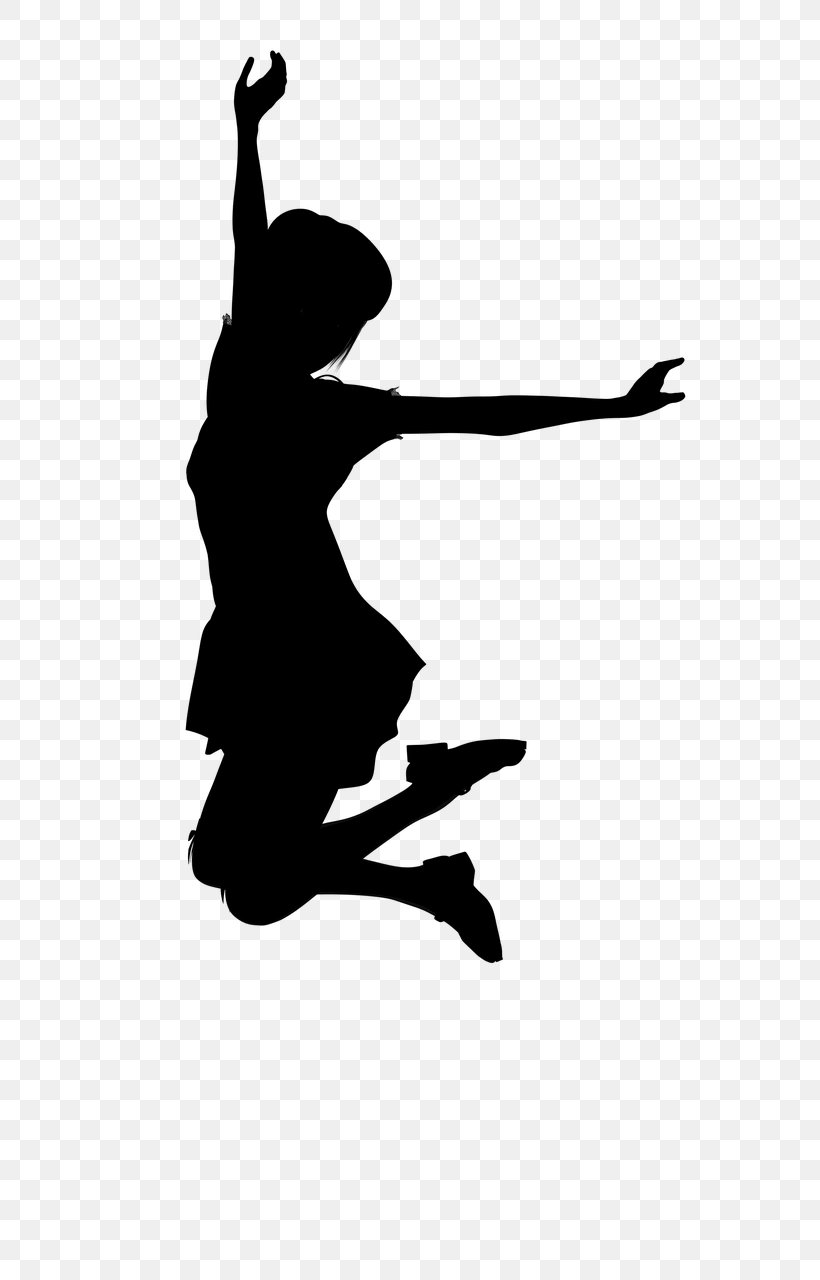Woman Cartoon, PNG, 601x1280px, Silhouette, Athletic Dance Move, Girl, Jumping, Portrait Download Free