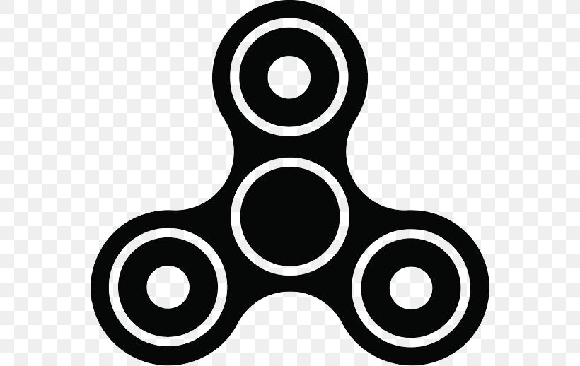 Fidget Spinner Fidgeting Clip Art, PNG, 564x518px, Fidget Spinner, Artwork, Black, Black And White, Drawing Download Free