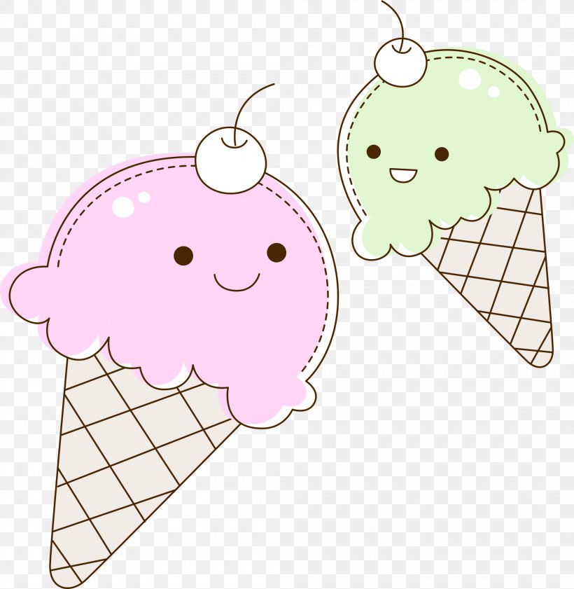 Ice Cream Cones Matcha, PNG, 2100x2155px, Ice Cream, Cartoon, Christmas Ornament, Cream, Fictional Character Download Free