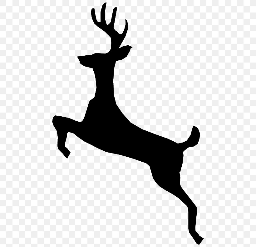 Reindeer Personalization Antler Silhouette Clip Art, PNG, 500x790px, Reindeer, Antler, Black And White, Deer, Engraving Download Free