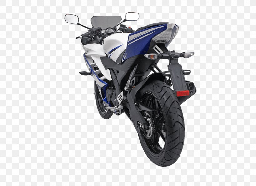 Tire Motorcycle Accessories Yamaha Motor Company Yamaha YZF-R15, PNG, 900x652px, Tire, Automotive Exhaust, Automotive Exterior, Automotive Tire, Automotive Wheel System Download Free