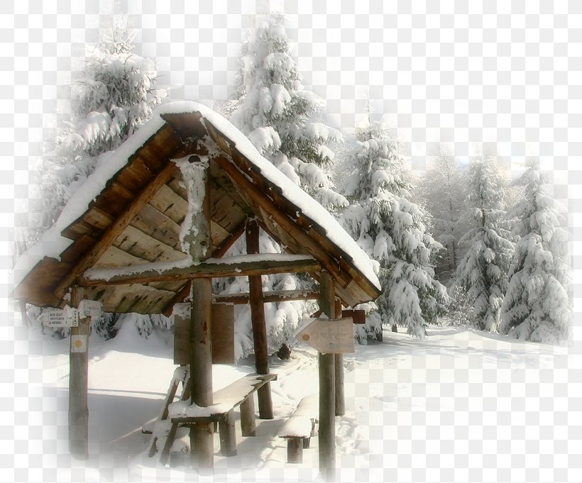 Landscape Snow Desktop Wallpaper, PNG, 797x681px, Landscape, Cottage, Freezing, Home, House Download Free