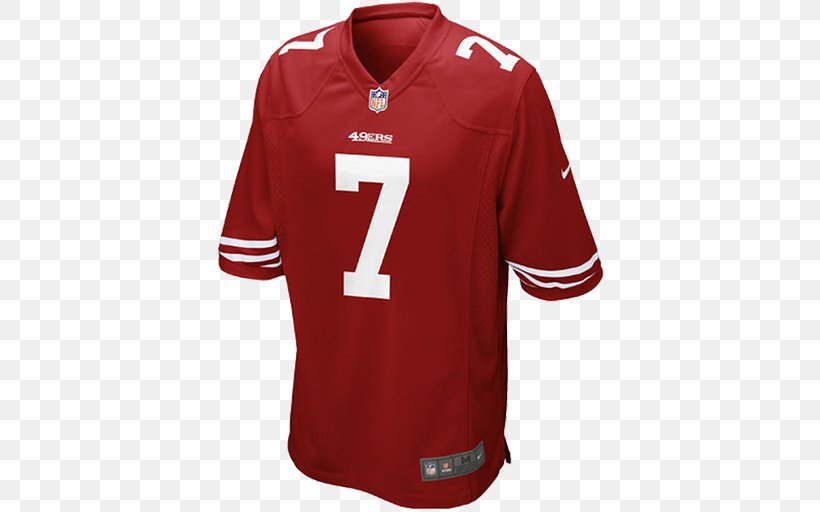 San Francisco 49ers NFL Super Bowl XLVII Indianapolis Colts T-shirt, PNG, 512x512px, San Francisco 49ers, Active Shirt, American Football, Clothing, Colin Kaepernick Download Free