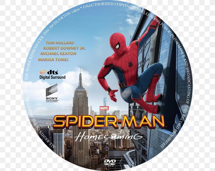 Spider-Man: Homecoming Film Superhero Movie Marvel Cinematic Universe, PNG, 650x651px, Spiderman, Amazing Spiderman, Avengers, Captain America Civil War, Dvd Download Free