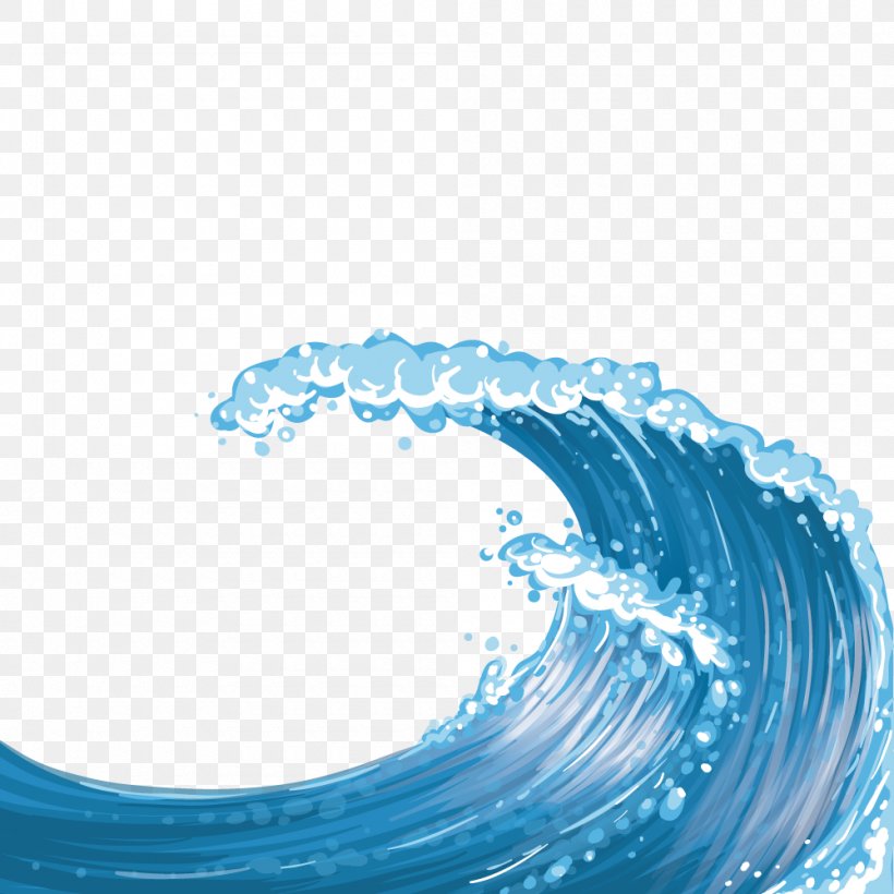 Wind Wave Ocean Dispersion, PNG, 1000x1000px, Wind Wave, Aqua, Azure, Big Wave Surfing, Blue Download Free