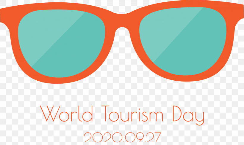 World Tourism Day Travel, PNG, 3000x1791px, World Tourism Day, Glasses, Goggles, Line, Logo Download Free