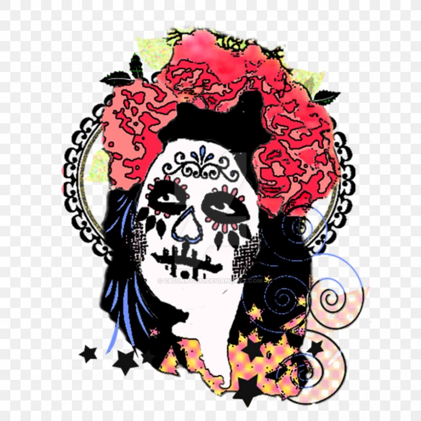 Calavera Skull Day Of The Dead Art, PNG, 894x894px, Calavera, Art, Bone, Day Of The Dead, Party Download Free