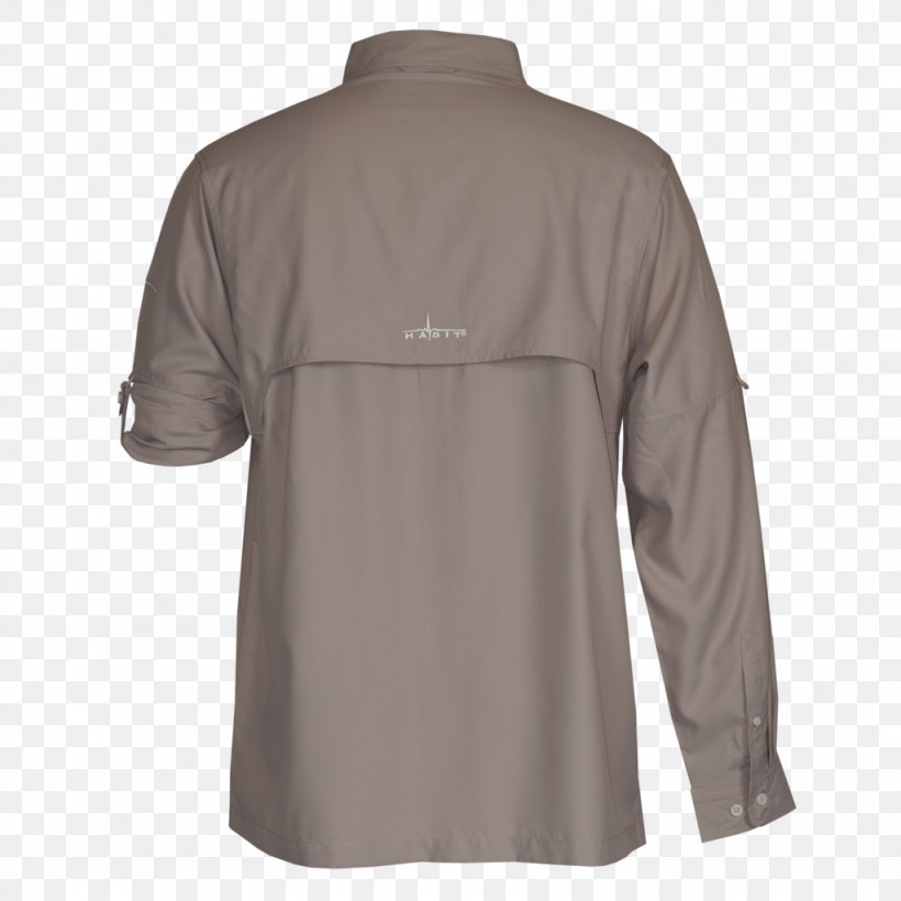 Sleeve Shirt Button Polyester Sun Protective Clothing, PNG, 1024x1024px, Sleeve, Active Shirt, Beige, Button, Fishing Download Free