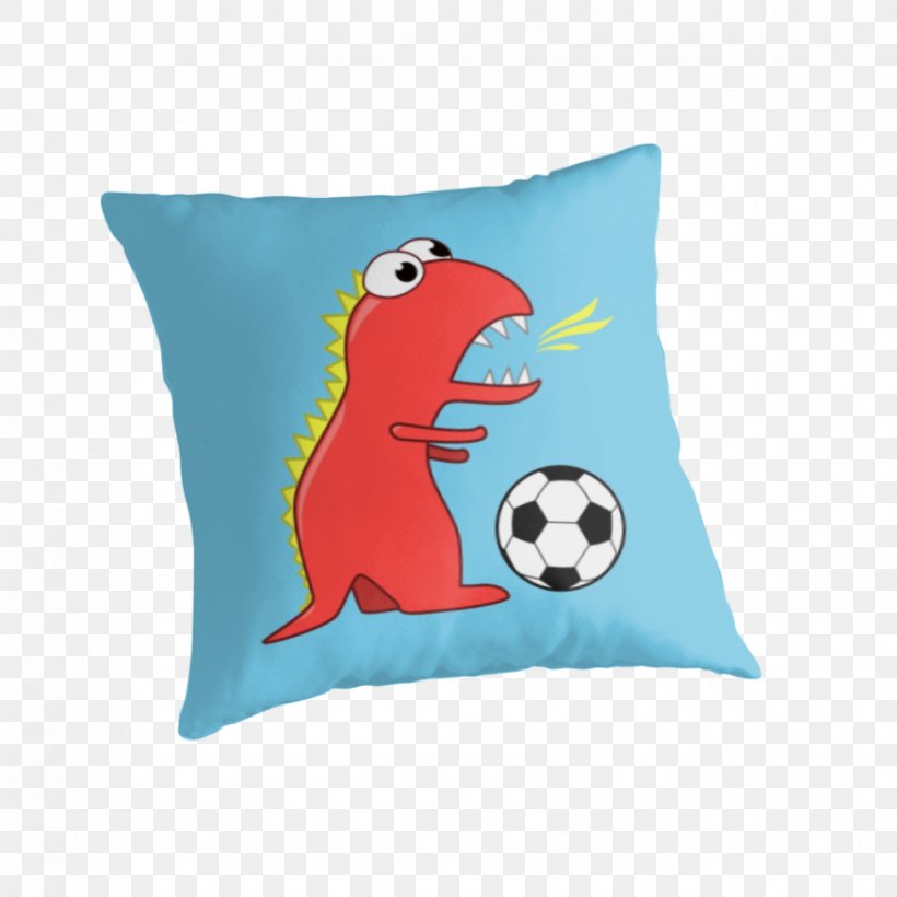 Dinosaur Soccer Desktop Wallpaper Greeting & Note Cards Cartoon, PNG, 875x875px, Greeting Note Cards, Birthday Card, Cartoon, Cushion, Dinosaur Download Free