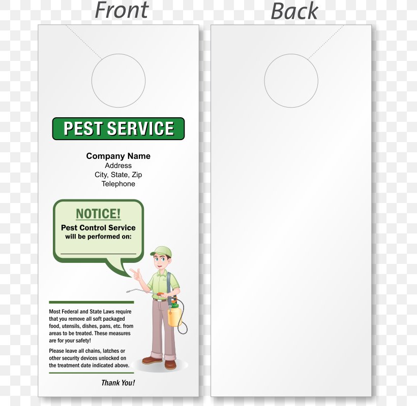 Door Hanger Pest Control House, PNG, 800x800px, Door Hanger, Brand, Cockroach, Credit, Door Download Free