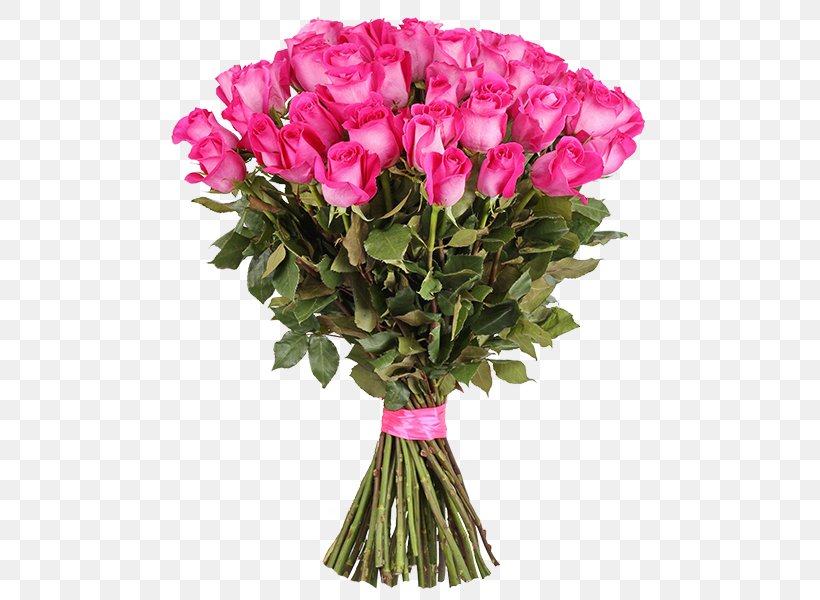 Flower Bouquet Garden Roses Pink Birthday, PNG, 498x600px, Flower Bouquet, Annual Plant, Artificial Flower, Birch Bark, Birthday Download Free