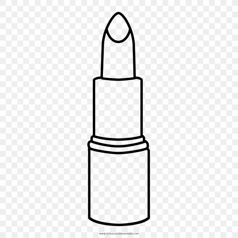 Lipstick Drawing Coloring Book Line Art, PNG, 1000x1000px, Lipstick, Ausmalbild, Black, Black And White, Body Shop Download Free