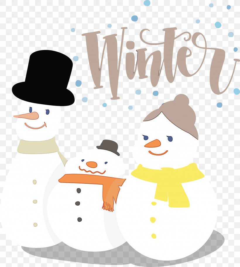 Snowman, PNG, 2692x3000px, Hello Winter, Cartoon, Drawing, Logo, Paint Download Free