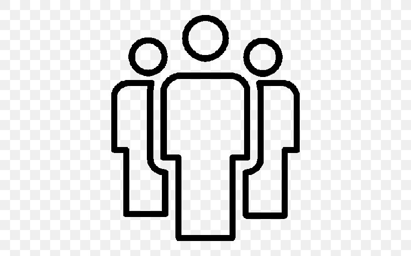 A Group Of People, PNG, 512x512px, Silhouette, Area, Black And White, Drawing, Rectangle Download Free