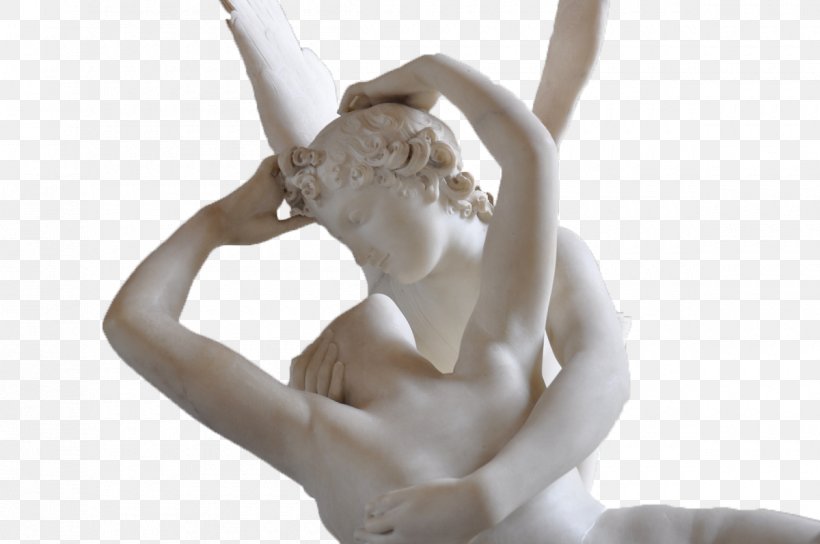 Musxe9e Du Louvre Psyche Revived By Cupids Kiss Cupid And Psyche Sculpture Statue, PNG, 1200x797px, Watercolor, Cartoon, Flower, Frame, Heart Download Free