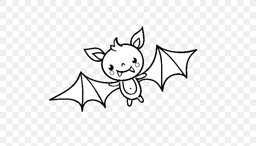 Vampire Bat Cute Colouring Coloring Book Drawing, PNG, 600x470px, Watercolor, Cartoon, Flower, Frame, Heart Download Free