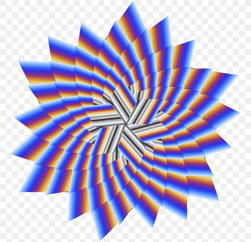 Optical Illusion Spiral Pattern, PNG, 756x790px, Optical Illusion, Art, Blue, Canvas Print, Cobalt Blue Download Free