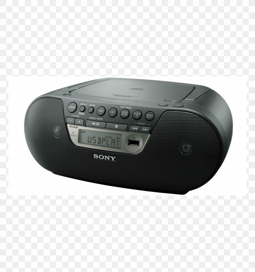 Sony ZS-PS30CP, PNG, 900x959px, Boombox, Cd Player, Compact Cassette, Compact Disc, Electronic Device Download Free