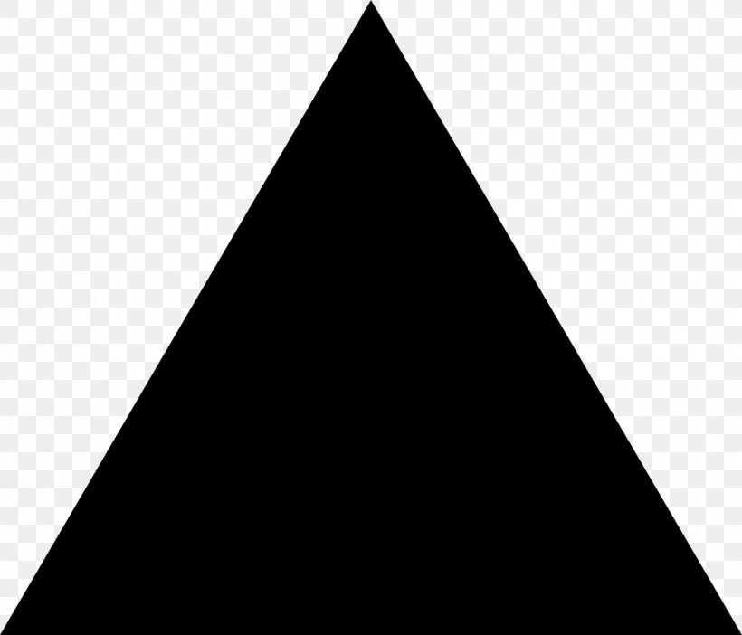Sierpinski Triangle Symbol Shape Black Triangle, PNG, 980x840px, Triangle, Black, Black And White, Black Triangle, Equilateral Polygon Download Free