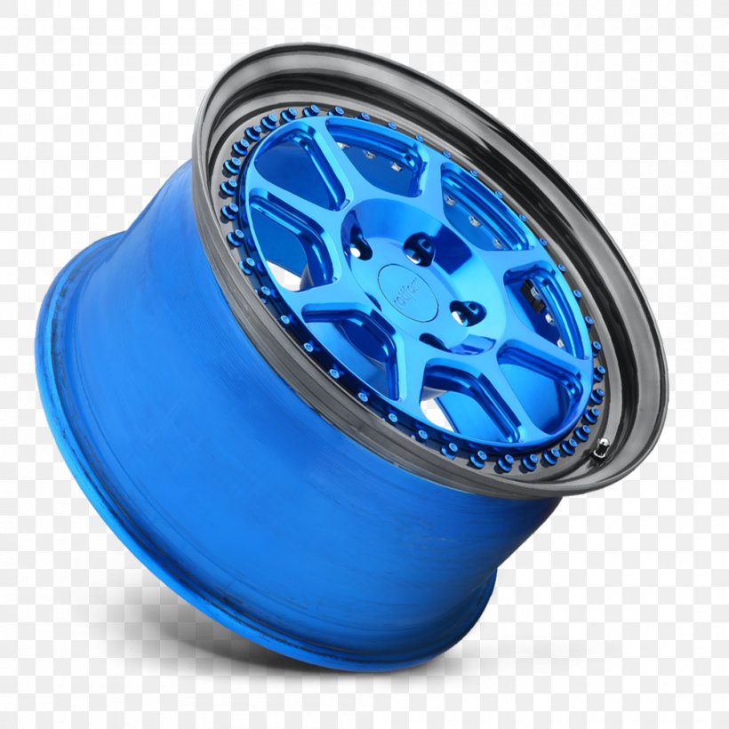 Alloy Wheel Rotiform, LLC. Spoke Rim, PNG, 1000x1000px, 6061 Aluminium Alloy, Alloy Wheel, Alloy, Blue, Cobalt Blue Download Free