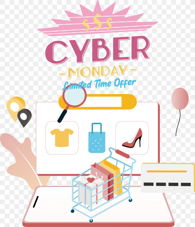 Cyber Monday, PNG, 3558x4152px, Cyber Monday, Discount, Limited Time Offer, Special Offer Download Free