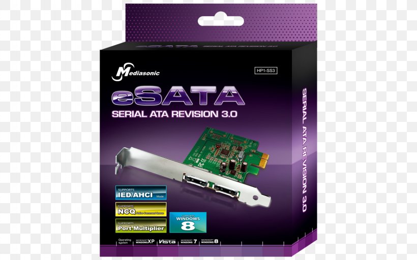 ESATAp Serial ATA Port Multiplier PCI Express, PNG, 1280x800px, Esata, Brand, Chipset, Computer, Computer Port Download Free