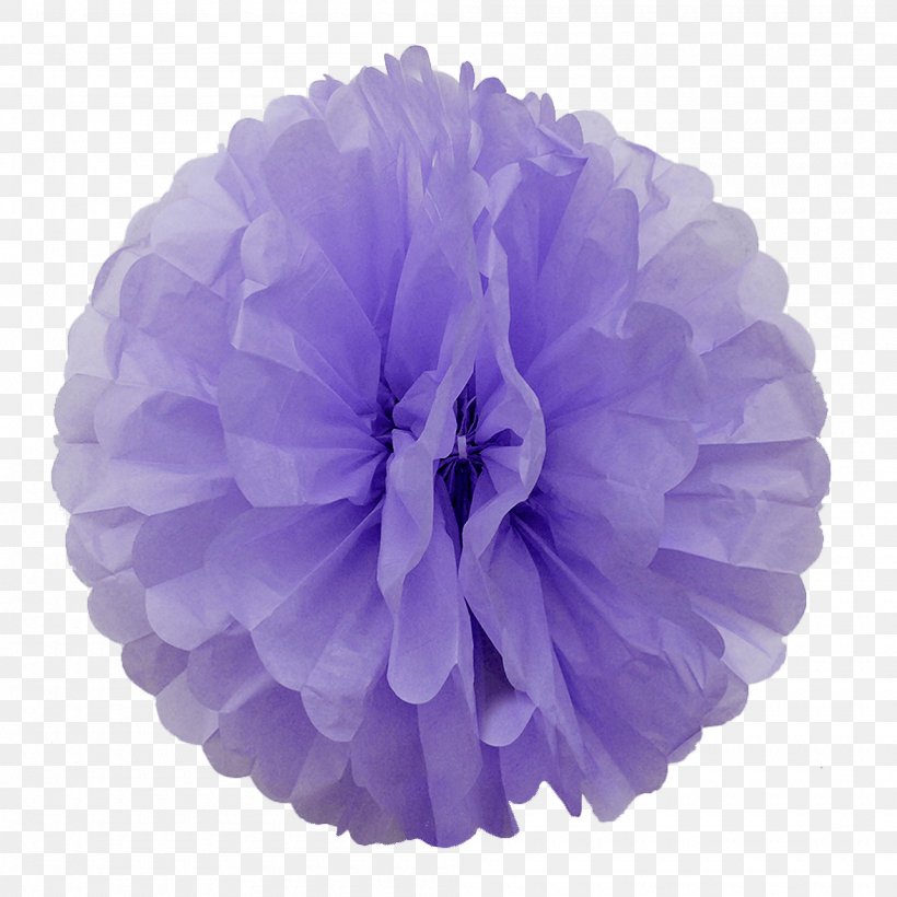 Pom-pom Paper Lavender Purple Violet, PNG, 2000x2000px, Pompom, Blue, Color, Felt, Flower Download Free