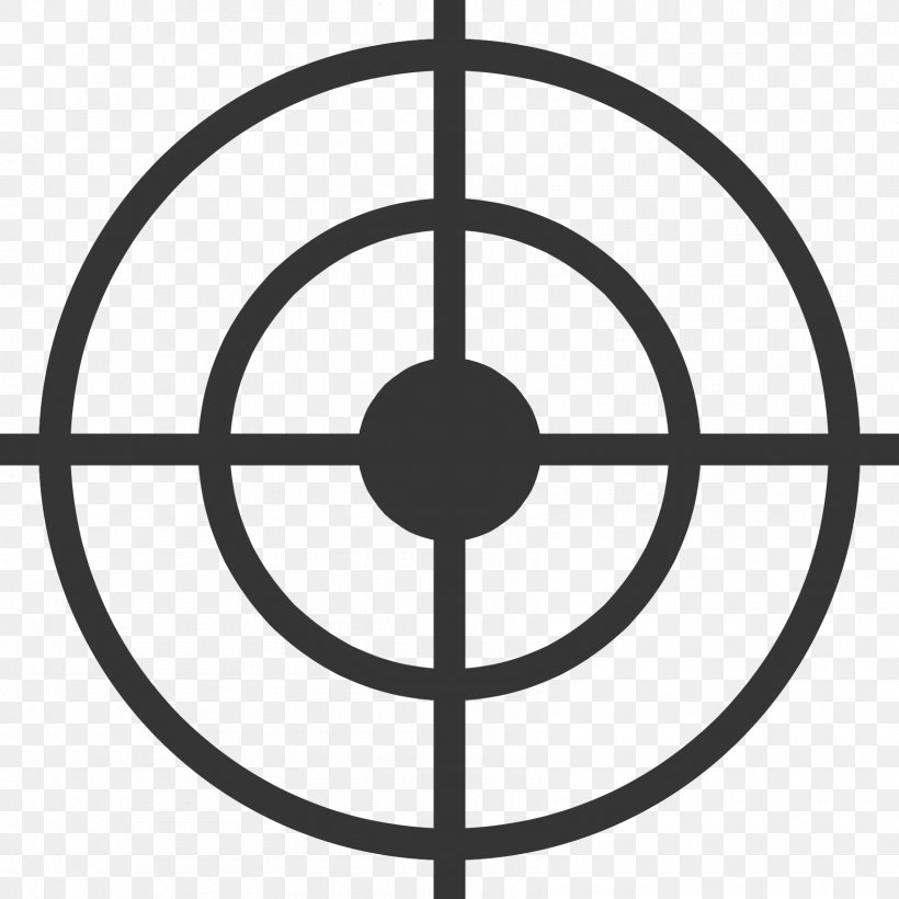 Shooting Target, PNG, 1700x1700px, Shooting Target, Area, Black And White, Firearm, Line Art Download Free