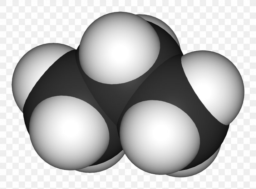 Space-filling Model Propane Ball-and-stick Model Alkane Chemistry, PNG, 1100x811px, Spacefilling Model, Alkane, Alkene, Ballandstick Model, Black And White Download Free