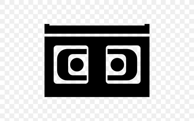 VHS Videotape, PNG, 512x512px, Vhs, Area, Brand, Compact Cassette, Logo Download Free